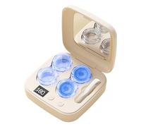 Machine de nettoyage de lentilles de contact - Appareil portable de nettoyage de lentilles de 9 cm, machine d'hygiène portable | Appareil d'hygiène des contacts colorés | Machines de nettoyage de