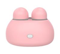 Machine de nettoyage de lentilles de contact électrique - Vibration automatique rapide 2 minutes | Outil de soin des lentilles qui fonctionne avec des piles, pour les contacts et les couleurs, rose