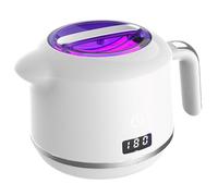 Machine de nettoyage de retenue à ultrasons, fréquence ultrasonique de 42 kHz, 2 modes de nettoyage, capacité de 180 ml, adaptée aux prothèses dentaires, aux gardes de nuit et aux appareils den white