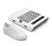 Machine de Nettoyage de Semelles de Chaussures Entièrement Automatique avec Aspiration de 1000Pa, Système Intelligent de Nettoyage Des Semelles Et D'élimination de la Poussière pour la Maison