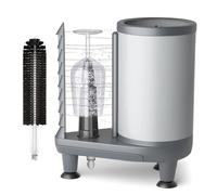 Machine de nettoyage de verre, rondelle commerciale avec support pivotant à 360° amovible, interface à quatre points, entrée d'eau standard, idéale pour les magasins de boissons et les restaurants