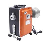 Machine de nettoyage électrique 750 W 20 m 400 tr/min 10/16 mm Spirale pour tuyaux de 20 à 150 mm Déboucheur de canalisations avec gants de protection pour les mains et rouleau pour ménage