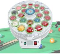 Machine de Nettoyage et de Polissage de Boules de Billard, polisseuse Automatique pour Boules de Billard américain (16 et 22 Boules).