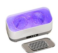 MACHINE DE NETTOYAGE - Nettoyeur à ultrasons, machine de nettoyage de bijoux | Nettoyeur à ultrasons domestique, machines dentaires à 360 degrés pour les bagues en verre de prothèses dentaires