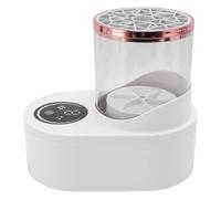 Machine de Nettoyage Pinceau de Maquillage électrique, Laveuse Cosmétique Automatique Alimentée par USB pour la Brosse Fondation pour la Maison, 5 Minutes 850 Tr/Min
