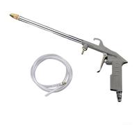 Machine de nettoyage pneumatique flexible avec tuyau longue portée pour un nettoyage complet dans différents environnements (gris)