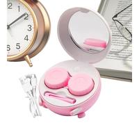 Machine de nettoyage pour lentilles de contact - Boîte à pinces rechargeable, nettoyant pour lentilles de contact, Soaker automatique, système de rangement des soins de la vue | Hygiène électronique