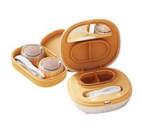 Machine de Nettoyage pour Lentilles de Contact Étui Électrique Rechargeable | Machine de Nettoyage Ultrasonique pour Lentilles pour Camping Bureau Extérieur Voyages d'Affaires Nettoyag