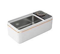 Machine de nettoyage sonique : machine à laver portable pour bijoux, appareil de nettoyage des prothèses, options de nettoyage adaptables | outil de nettoyage pour lunettes, ânes