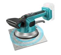 Machine de nivellement par vibration pour batterie 18 V de Makita, outil de vibration pour carrelage professionnel avec 10 vitesses réglables, adsorption de 200 kg et affichage numérique (batterie non