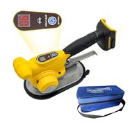 Machine de nivellement par vibration pour carrelage pour batterie Dewalt 18V/20V, outil de vibration pour carrelage amélioré 33000 tr/min, ventouse de carrelage allongée de 20 cm, 6 vitesses réglables