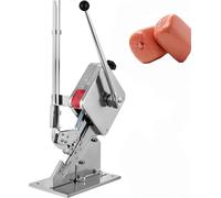 Machine de nouage et de découpe de sacs - Coupe-légumes durable en forme de U pour emballer efficacement les saucisses dans les supermarchés et les boulangeries, design sans fuite