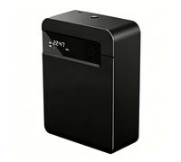 Machine de Parfum Intelligente, Diffuseur d’Air Aromathérapie WiFi 200ml avec Pulvérisation Automatique Programmée, Fonction Mémoire Hors Tension, Machine de Parfum pour Maison Bureau Hôtel Black
