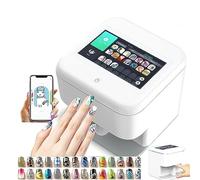 Machine de Peinture d'ongles de Robot d'impression d'ongles 3D Imprimante d'ongles Intelligente, imprimante d'art d'ongle Mobile numérique, avec Machine de Transfert d'image de boîtier en métal Plus