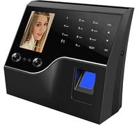 Machine de Pointage Biométrique Visage & Empreintes - Système Contrôle d'Accès Tout-en-Un pour PME et Bureaux - Vérification 1s, Fonctionnement 24/7, Connexions TCP/IP et USB