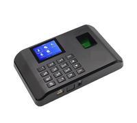 Machine de pointage, Heure D'horloge, Machine Biométrique Intelligente De Présence Mot Passe D'empreinte Digitale, Enregistreur D'entrée D'employé, Écran LCD 2.4 Pouces,Bureaux, usines,