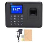 Machine de pointage par Empreintes digitales, Rappel Vocal multilingue, Mot de Passe par Empreinte Digitale, Horloge des employés 100-240 V pour Les employés avec Fonction de Diffusion vocale