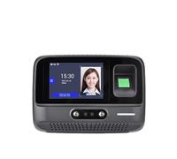 Machine de pointage pour les employés des petites entreprises Horloge de gestion d'assistant d'employé de bureau de Machine de présence de temps de reconnaissance de visage de d'écran tactile de 4 pou