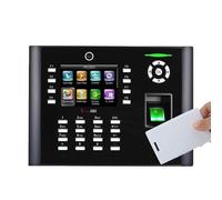 Machine de pointage pour les employés des petites entreprises Iclock680 tcp/ip USB système de contrôle d'accès de porte de serveur web de contrôle d'accès de temps d'empreinte digitale avec caméra(Col