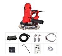 Machine de polissage de mur de ponceuse de cloison sèche de 1250 W meulant la Machine de polisseuse de mastic de mur de lumière LED réglable portative, Rendement Stable(Style 2)