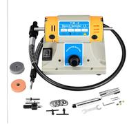 Machine de polissage de polisseur de banc 350W Touret a polir 10000 tr/min Petite à graver le bois Machine de meulage de bijoux