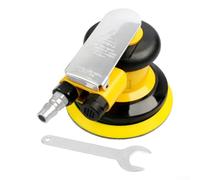 Machine de polissage et de cire pneumatique à air avec patin de ponçage de 12,7 cm, ponceuse double action 13 500 tr/min pour les détails de voiture, le travail du bois, le retrait de la rouille et de