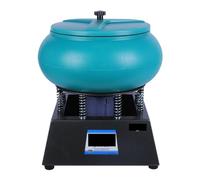 Machine de polissage vibrante de 17 pouces (12 L) for le meulage et l'entretien des bijoux en métal