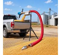 Machine de Pompage de Grains 2800 W, Spirale Manganèse, 100-200 kg/min | Tuyau renforcé 100 mm pour maïs, blé, riz, céréales, aliments, engrais, sable et ciment(+Stent,3m)