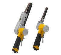 Machine de ponçage pneumatique portative à bande, petite machine de ponçage et de polissage((10x330))