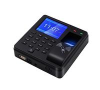 Machine de présence de 2,4 Pouces Empreinte Digitale/Mot de Passe/Reconnaissance de Carte d'identité Horloge Enregistreur d'enregistrement des employés Multi-Langue