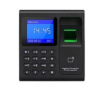 Machine de présence d'empreintes digitales Clavier RFID contrôle d'accès enregistreur de Temps électrique enregistreur de données USB gérer avec des clés