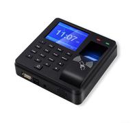 Machine de présence d'empreintes digitales d'entreprise avec capacité de 1000 empreintes digitales, système d'enregistrement d'horloge pour les petites entreprises et les bureaux avec accès à la carte