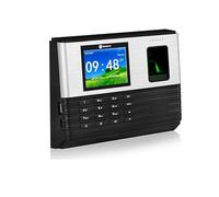 Machine de Présence, Machine biométrique de présence par Empreinte Digitale TCP/IP/WiFi, 2.8 Pouces, système d'enregistrement des employés RFID, Horloge, enregistreur, Mot de Passe