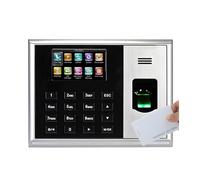Machine de présence, S30 TCP/IP Biométrique Empreinte Digitale Temps de Présence Lecteur Carte IC MF 13,56 MHz en Option Enregistrement l'Heure d'Empreinte Horloge Pointage(S30-IC,English)