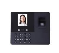 Machine De Présence Temps D'empreinte Digitale Visage Caractères Chinois Et Anglais dans Carte Poinçon Pendule Multilingue Pointage Efficace