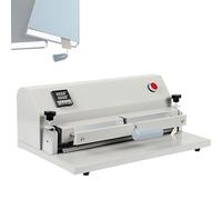 Machine de pressage numérique robuste pour rainures de livres, machine à rainurer électrique pour couverture rigide avec température constante automatique, épaisseur maximale du livre 50 mm,