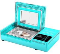 Machine de Presse à Chaleur de Sublimation 3D pour Coques de Téléphone avec Moules et Coques, Chauffage Rapide 180°C et Cadre Alliage d'Aluminium pour Projets DIY et Petite Entreprise