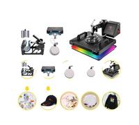 Machine de Presse à Chaleur VEVOR, Impression par Sublimation, Outil Polyvalent, 6 en 1