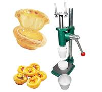 Machine de Presse À Tarte-épaisseur Réglable, Outil de Peau de Tarte Aux Œufs de Presse À Main pour Tartes À la Crème, Croûtes À Tarte Et Cornets de Gaufres SN6022