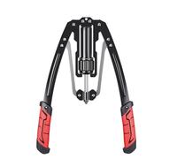 Machine de presse thoracique hydraulique portable - Équipement d'entraînement du bras de résistance réglable pour l'entraînement musculaire à la maison - Entraîneur de force hydraulique réglable avec