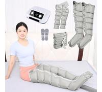 Machine De Pressothérapie, 6 Cavités Bottes Pressothérapie Drainage Lymphatique, Masseur Électrique Compression D'air, Professionnel Drainage Lymphatique Jambes, De La Douleur Relaxation