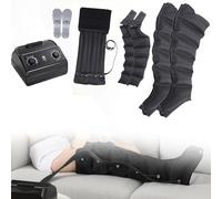 Machine de Pressothérapie, Drainage lymphatique Jambe, Masseur Électrique Compression D'air, Pressotherapie Jambes et Ventre et Bras, Pression & Durée Réglables Facilement