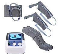 Machine de Pressothérapie, Masseur Électrique Compression d'air, Masseur de Jambe À Drainage Lymphatique Favoriser la Circulation Sanguine Soulager la Fatigue de la Douleur
