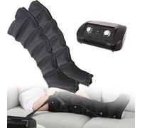 Machine de pressothérapie,Masseur Électrique Compression d'air, pour Appareil Circulation Sanguine Bras, Jambes, Taille, Machine De Massage pour Soulager Douleur, pressotherapie Ventre et Bras