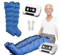 Machine De Pressothérapie Pour La Maison Avec 6 Cavités, Masseur Électrique De Compression d'Air Pression Réglable, Botte De Compression, Lipoedeme Appareil, Eficacité Professionnelle