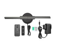 Machine de publicité de Ventilateur D'hologramme 3D pour Les Entreprises de Bar de Panneau de Magasin de Fête, Projection pour Pub, Ventilateur Holographique aux Yeux Nus ABS