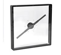 Machine de publicité D'hologramme 3D de 17,7 Pouces, Ventilateur D'hologramme 3D, Effet 3D de Lumière LED, Couvercle en Acrylique Transparent, Machine de publicité Murale, (Prise