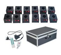 Machine de pulvérisation de flamme froide, feux d'artifice froids de scène à télécommande sans fil, machine de feux d'artifice de fête,2-controls-12