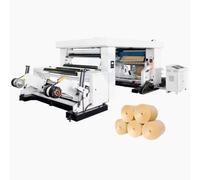 Machine de rebobinage à haute vitesse pour tube de papier | La machine de rebobinage de tube de papier convertit le papier kraft lourd en rubans étroits précis pour l'enroulement du
