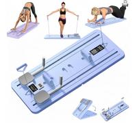 Machine de réformateur de Pilates, planche abdominale multifonctionnelle, planche de réforme M pour un usage domestique, planches compactes pour des entraînements efficaces